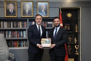 BAŞKAN ÖZTEKİN’DEN MHP İSTANBUL İL BAŞKANI VOLKAN YILMAZ’A İADE-İ ZİYARET